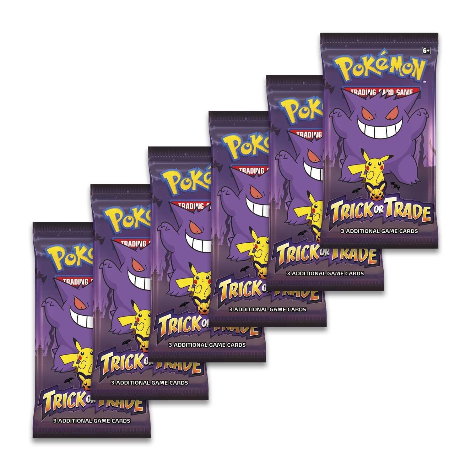 Pokemon 2022 Halloween Trick Or Trade LOT Of 6 BOOster Packs 3 Cards Pokemon 2022 Halloween Trick Or Trade LOT Of 6 BOOster Packs 3 Cards