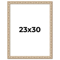 23x30 Frame White Real Wood Picture Frame Width 1.5 inches | Interior Frame Depth 0.5 inches |