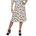 thumbnail image 1 of Moomaya Jupe Imprimée pour Femmes en Poly Spandex Tenue Décontractée Jupe d'Été pour Filles, 1 of 5