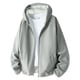 thumbnail image 1 of pstuiky manga larga para hombre, Chaqueta tipo cárdigan de polar con cremallera y capucha de manga larga para hombre top de hombre xl, 1 of 2