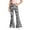 37Black115, variant on XAOFW Girls Back To School Flared Pants Elastic Waist Slim Fit Striped Wide Leg Trousers Uniform Pants For Girls Kids Versatile Bottom 5-6 Years