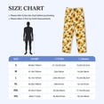 thumbnail image 4 of Balery Modern Elegant Sunflower Pantalones de pijama para hombre, pijama ultraligero, pantalón de descanso-Large, 4 of 6