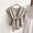 Gray, variant on Sweaters for Women Plus Size Sweater Shawl Wraps for Women Solid Color Knitted Knotted Shawls Winter False Collar Cape Shoulder Tops Fashion Wrap Women Sweaters for Fall