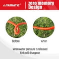 thumbnail image 7 of Garden Hose 5/8 in x 100 ft, Heavy Duty Garden Water Hose, Burst 600 PSI, Lightweight, Super Flexible Water Hose, 7 of 7