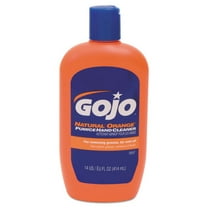 Gojo Natural Orange Pumice Hand Cleaner, 14 oz Bottle, 12/Carton 095712