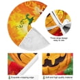 thumbnail image 2 of FMSHPON Halloween Pumpkin Xmas Christmas Tree Skirt Stand Mat for Holiday Party Decoration Indoor Outdoor 48 inches, 2 of 6