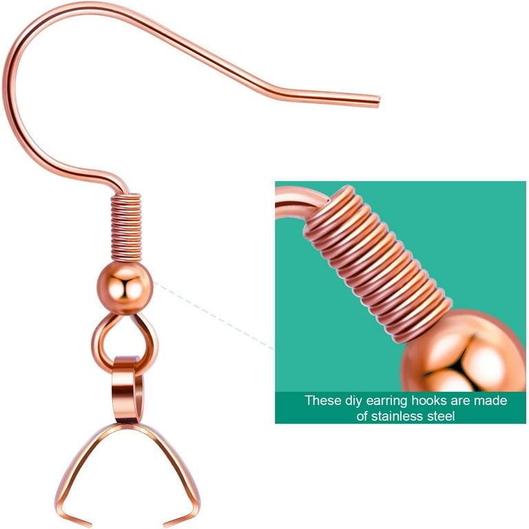 Cousin DIY Gold Ball Hook Ear Wire Versatile Bulk Pack, Jewelry Findings,  120Pc.