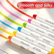 Finenolo 12 Colors Twist Crayons for Kids,Non Toxic Washable Crayons, Easy-Grip Silky Crayons, Gift for Boys and Girls, Art Supplies for Classroom School,3+