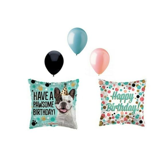 5 pc Have a Pawsome Birthday Dog Puppy Party Balloons Decoration Supplies