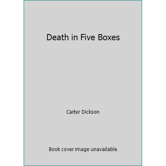 Pre-Owned Death in Five Boxes (Paperback) 0553203738 9780553203738