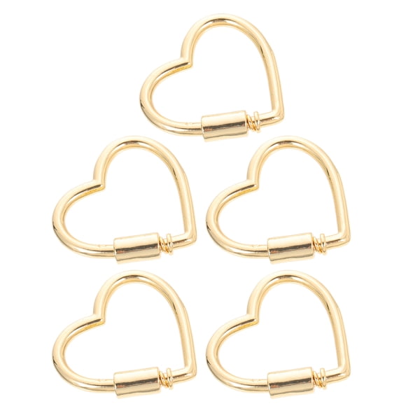 Greenadscape 5Ud Conectores Para Joyería Accesorios Para Pulseras Y Collares En Metal Oro
