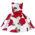 thumbnail image 1 of GHSDFBB Robe Fille pour Anniversaire Mariage Fête Occasion Spéciale Sequins Tulle Robe Princesse 3-10 Ans, 1 of 6