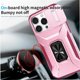 thumbnail image 3 of Funda para GANGXUN iPhone 16 Pro Max - Soporte metálico, Función magnética, Rosa, 3 of 5