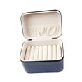 thumbnail image 3 of FVDPWYE 7 Slots Bangle Box Bracelet Holder Showcase Packaging Portable Rectangle Jewelry blue, 3 of 9