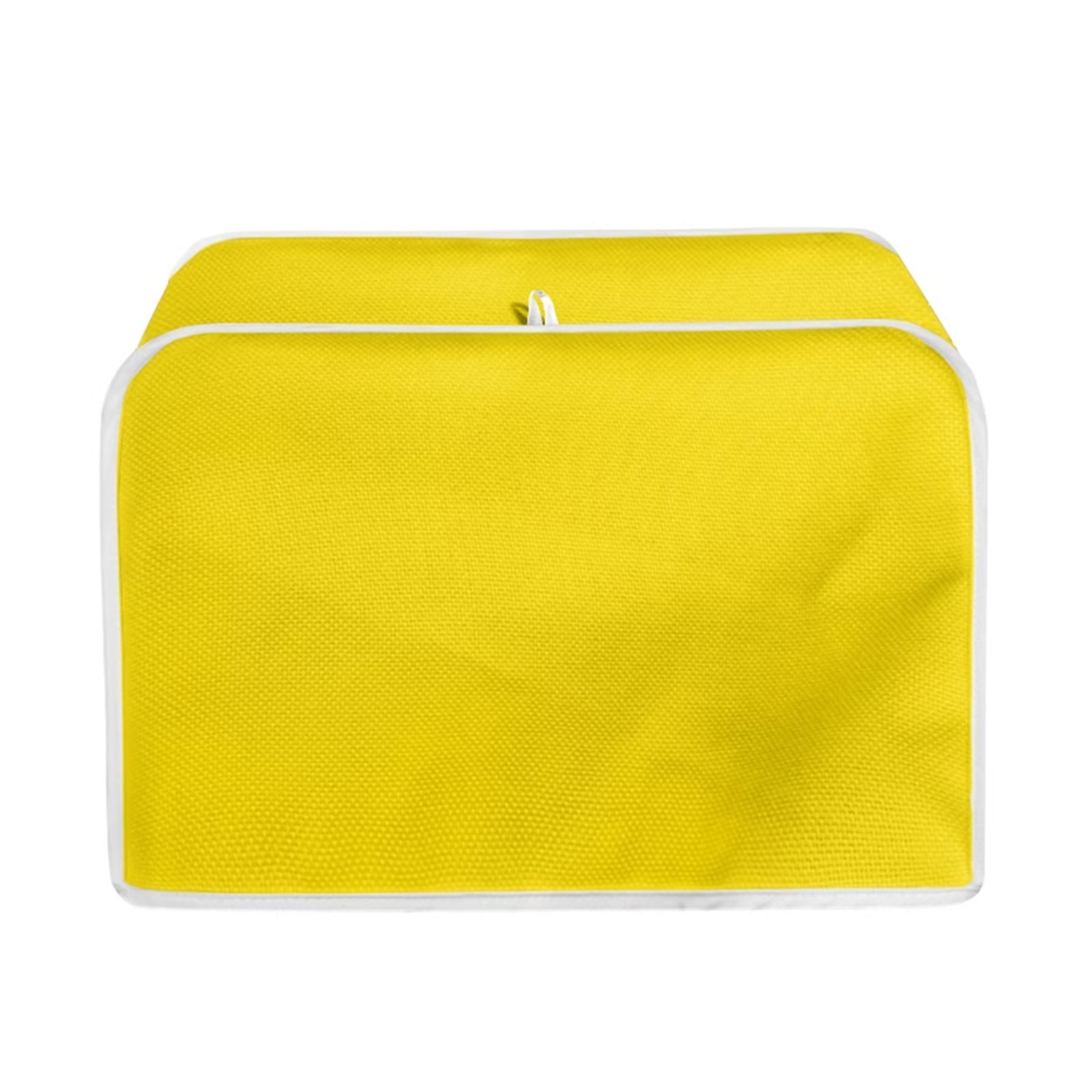 Suhoaziia Kitchen Toaster Covers 2 Slice Wide Slot,Anti Greasy Yellow