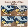 thumbnail image 7 of Design&I 5'x7' Washable Area Rug Classroom Ocean Creature Cartoon Whale Starfish Animals Under for Guest Room, Lounge, Apartment, Flatweave & Daily Traffic Ready, 7 of 7