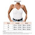 thumbnail image 4 of Camiseta sin mangas de punto para mujer, Top sin mangas con nudo torcido y tirantes finos, Top ajustado de verano, 4 of 5