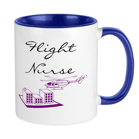 

CafePress - Flight Nurse Mug - Ceramic Coffee Tea Novelty Mug Cup 11 oz