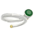 thumbnail image 3 of Natural Green Onyx 925 Sterling Silver Ring s.10 Jewelry DGR1138_D_10 R-1248, 3 of 7