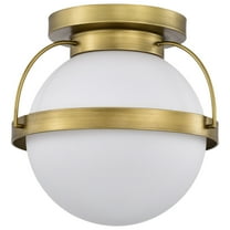 Nuvo Lighting - Lakeshore - 1 Light Small Flush Mount-9.13 Inches Tall and 10