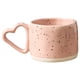 thumbnail image 1 of de Cerámica Rosa de 300 Ml con Asa en Forma de Corazón, Ideal para Café, Leche, Avena, Agua, Regalo de San Valentín., 1 of 5
