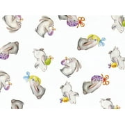 1 Pack, Bunny and Egg Cello Roll, 30" x 100' for Gift Packaging, Made in USA