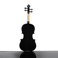 thumbnail image 4 of Tcbosik 3/4 Acoustic Violin Set For Beginners, Fiddle Kit with Bow, Case and Rosin, Black, 4 of 11
