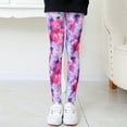 thumbnail image 3 of LIIPEE Yoga Pants For Girls Summer Slim Fit Fashion Graphic Elastic Waist Straight Leg Trousers Kids Cute Comfortable Breathable Daily Casual Pants,8-9 Years, 3 of 3