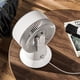 thumbnail image 2 of Toystoory Mini ventilador ABS con luz nocturna cálida | Batería integrada de 4000 mAh | Mini ventilador portátil con carga inalámbrica Electrodomésticos, 2 of 6
