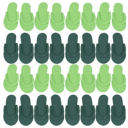 

20 Pairs Disposable Slippers Disposable Flops Beauty Salon Slippers
