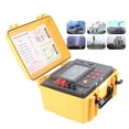 thumbnail image 3 of Transformer Direct Current Resistance Tester, Temperature Conversion US Plug 100-240V ABS Resistance Calculation DC Low Resistance Tester  for Marine Industry, 3 of 7