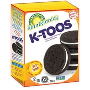 Kinnikinnick Kinnitoos Sandwich Cookies Chocolate Crme 8 oz Pack of 3