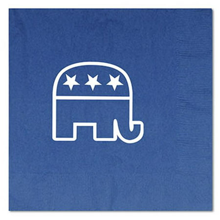 Blue Republican Luncheon Napkins (Pack of 12)