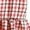 Red, variant on XQYLOS Girls French Square Neck Bow Accent Plaid Summer Dress Short Sleeve Casual Beach Sundress for Picnics School Events Holiday Outfits 2025