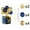 7, variant on 10Pcs 5Inch Balloons Thick Reusable Emulsion Rose Gold Cake Topper Decoration Balloons for Cakes
