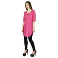 thumbnail image 4 of Phagun Rayon Kurti Designer Bollywood Kurta Women Casual Top Tunic Dress, 4 of 7