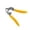 Yellow, variant on Easeky Stainless Steel Corn Stripper Cutter, 5.9" Corn Kernel Remover Tool with Saw-Teeth Blade & Pp Handle, Quick Twist Kitchen Gadget for Fresh Tortillas, Salads, teen Food, Corn Peeler X1