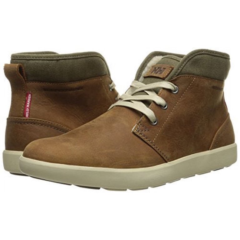 Helly Hansen Brown Leather GERTON Waterproof High Top Boots Shearling Lining 7 Amazon.com | Helly-Hansen Mens Gerton Leather Boot, 725 New  main image 2