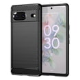 thumbnail image 1 of PANDACO Black Brushed Metal Case for Google Pixel 7, 1 of 5