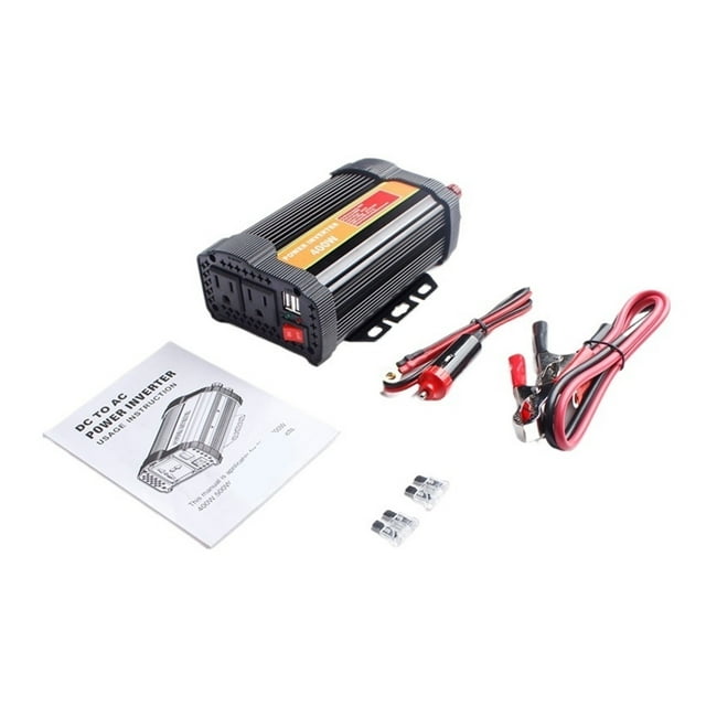 200W 1500W High Power Household Modified Wave Car Inverter 12V to 110V with Ultra-Fast Cooling ,Easy to Operate