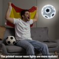 thumbnail image 2 of Letrero de neón de fútbol Ecluloriven regulable de 32 cm, luz LED, 2 of 8