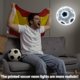 thumbnail image 2 of Letrero de neón de fútbol Ecluloriven regulable de 32 cm, luz LED, 2 of 8