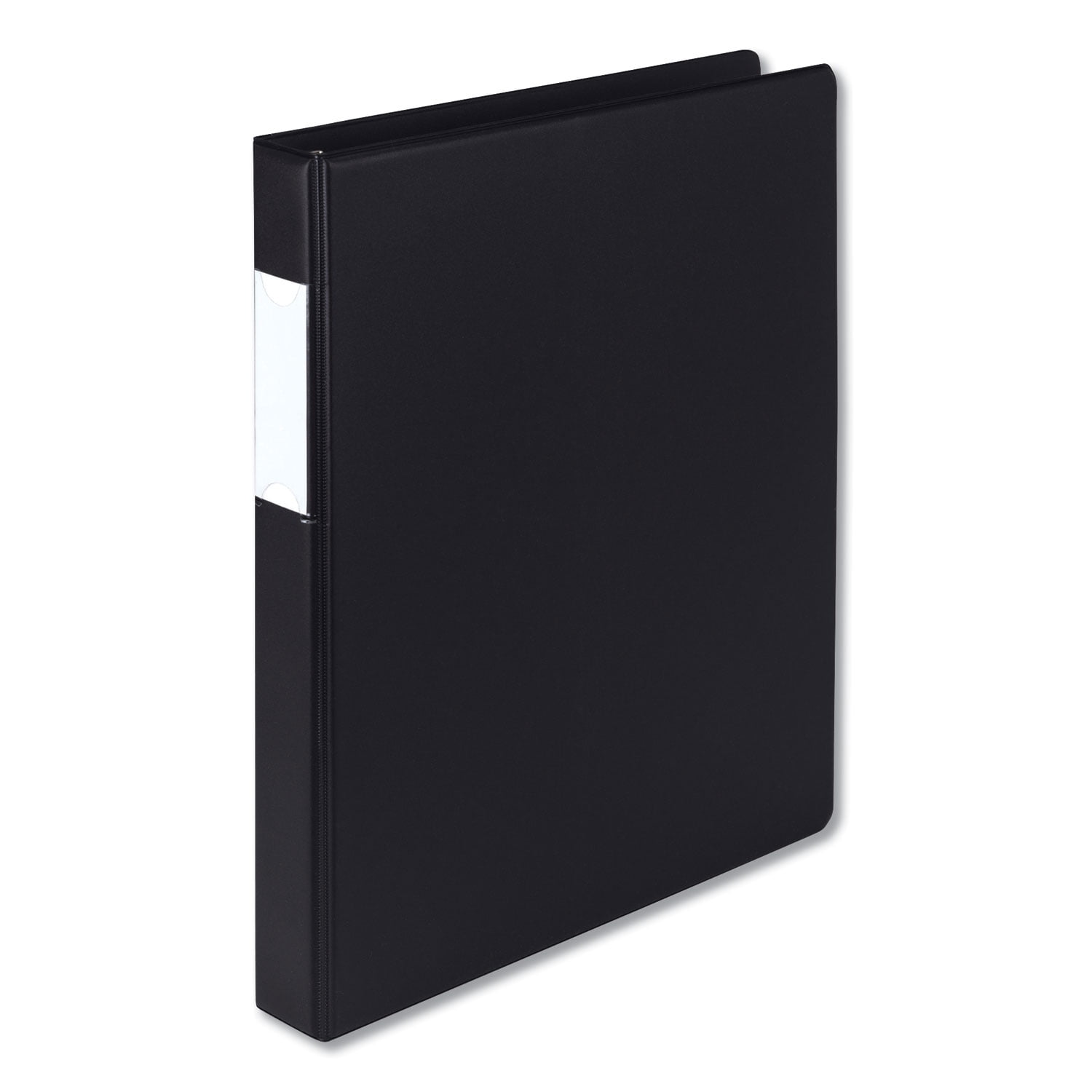 Samsill Earth's Choice Biobased Locking D-Ring Reference Binder, 3 Rings, 1' Capacity, 11' x 8.5', Black