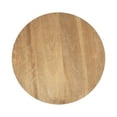 thumbnail image 4 of Kate and Laurel Table d'Appoint Ronde à Plusieurs Niveaux Foxford, 22 x 22 x 24, Brun Naturel, Table de Chevet de Transition à Deux Niveaux avec Rangement et Construction en Bois Résiliente pour la Décoration de la Chambre à Coucher, 4 of 10