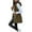 Coffee, variant on zbxnLI Women's Long Puffer Vests Lightweight Zip up Sleeveless Jacket Hooded Winter Coats with Pockets