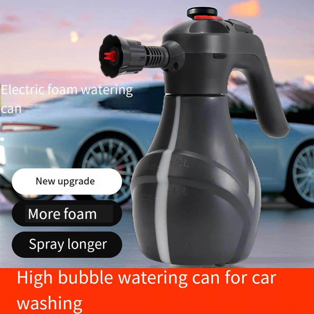 Car Electric Foam Sprayer Wireless Car Wash Foam Pump Household Watering Sprayer
