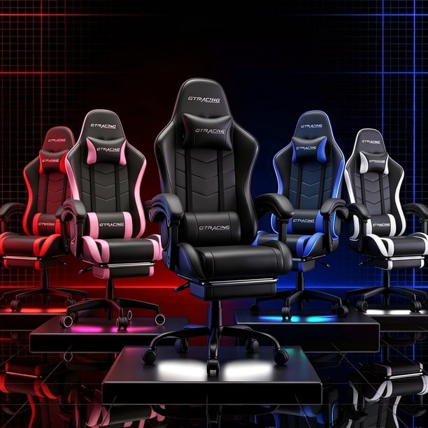 Free Shipping! GTRACING GTWD-200 Ergonomic Gaming Chair with