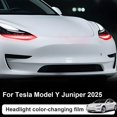 thumbnail image 4 of Suitable For updated 2025 headlight color eyebrow film sticker, 4 of 8
