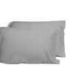 thumbnail image 3 of 4-Piece Tencel Lyocell Queen Size Bed Sheet Set, Lightweight Silky Soft Tencel, Oeko-TEX Certified, Gray, 3 of 6