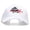 White, variant on Dragon Sword Embroidered Solid Cotton Prostyle Twill Mesh Cap - Royal OSFM